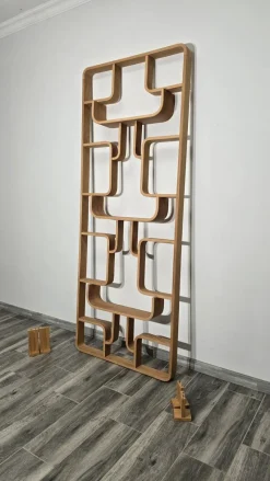Pamono Room Divider by Ludvik Volak for Drevopodnik Holesov, 1950s> Room Dividers & Screens