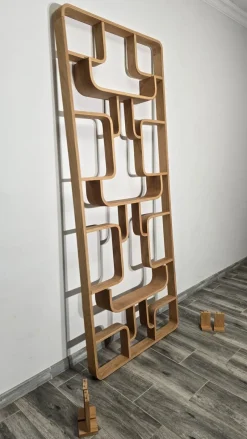 Pamono Room Divider by Ludvik Volak for Drevopodnik Holesov, 1950s><noscript><img width=