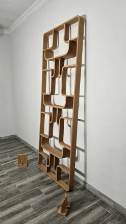 Pamono Room Divider by Ludvik Volak for Drevopodnik Holesov, 1950s><noscript><img width=
