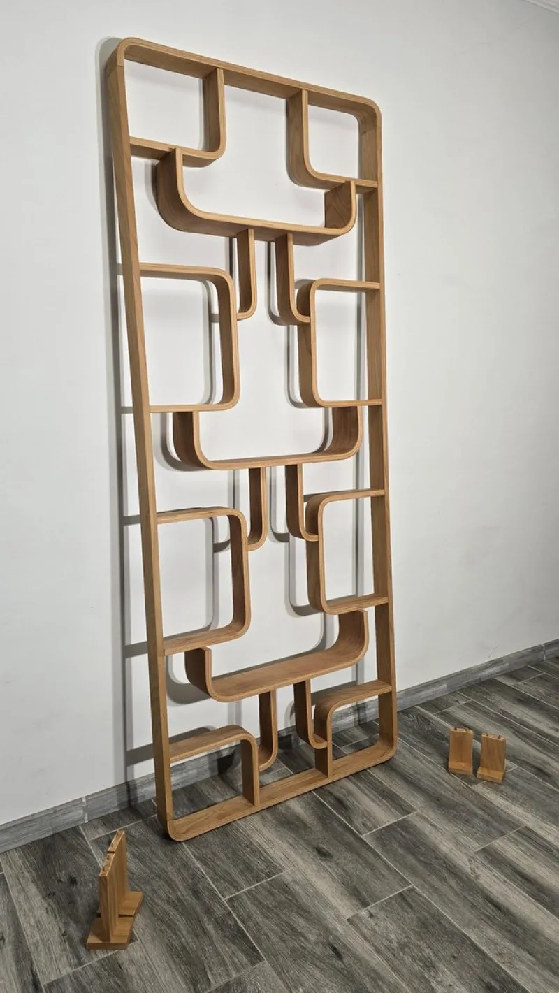 Pamono Room Divider by Ludvik Volak for Drevopodnik Holesov, 1950s> Room Dividers & Screens