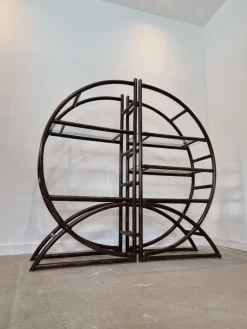 Pamono Room Divider in Brown Rattan> Room Dividers & Screens