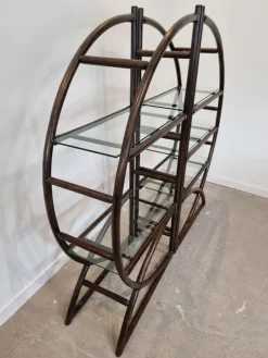 Pamono Room Divider in Brown Rattan><noscript><img width=