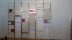 Clearance Pamono Room Divider Walls in Brass, 1970s, Set of 2