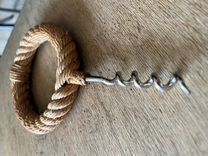 Pamono Rope Corkscrew by Adrien Audoux & Frida Minet, 1960> Dinnerware Accessories