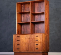 Pamono Rosewood Bookcase with Drawers by Poul Hundevad, Denmark, 1960s> Shelves & Wall Units