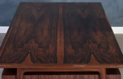 Pamono Rosewood Desk by Gunni Omann for Omann Jun Møbelfabrik, 1960s><noscript><img width=