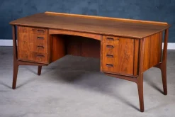 Hot Pamono Rosewood Desk by Svend Åge Madsen for H.P. Hansen, 1960s