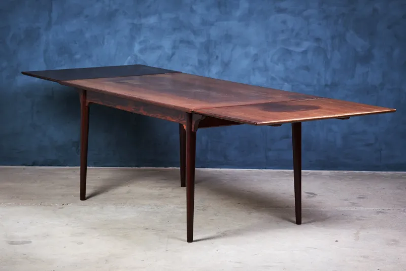 Clearance Pamono Rosewood Dining Table by Gunni Omann for Omann Jun Møbelfabrik, 1960s