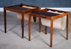 Hot Pamono Rosewood Magazine Holders by Brdr. Furbo, 1960s, Set of 2