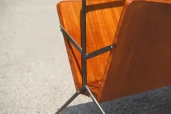 Best Pamono Rosewood Magazine Rack, 1950s