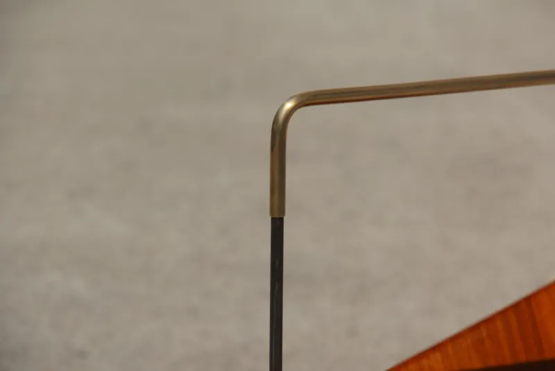 Best Pamono Rosewood Magazine Rack, 1950s