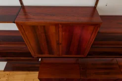 Pamono Rosewood Modular Wall Unit by Kai Kristiansen for FM Møbler, 1960s><noscript><img width=