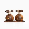 Hot Pamono Rosewood Salt & Pepper Mills by Richard Nissen, 1950s, Set of 2