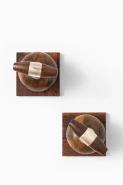 Hot Pamono Rosewood Salt & Pepper Mills by Richard Nissen, 1950s, Set of 2