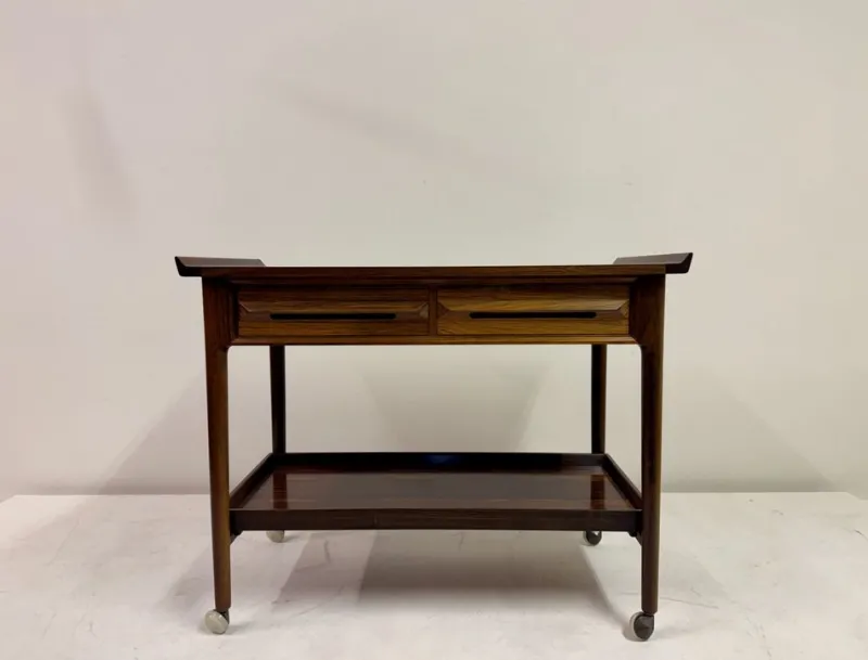 Outlet Pamono Rosewood Trolley by Torbjørn Afdal for Mellemstrands Møbelfabrik Bruksbo, 1960s