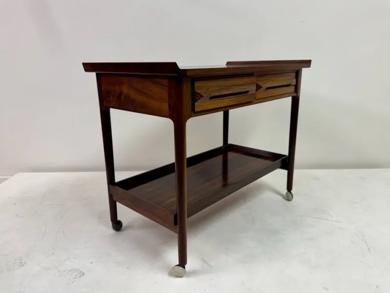 Outlet Pamono Rosewood Trolley by Torbjørn Afdal for Mellemstrands Møbelfabrik Bruksbo, 1960s
