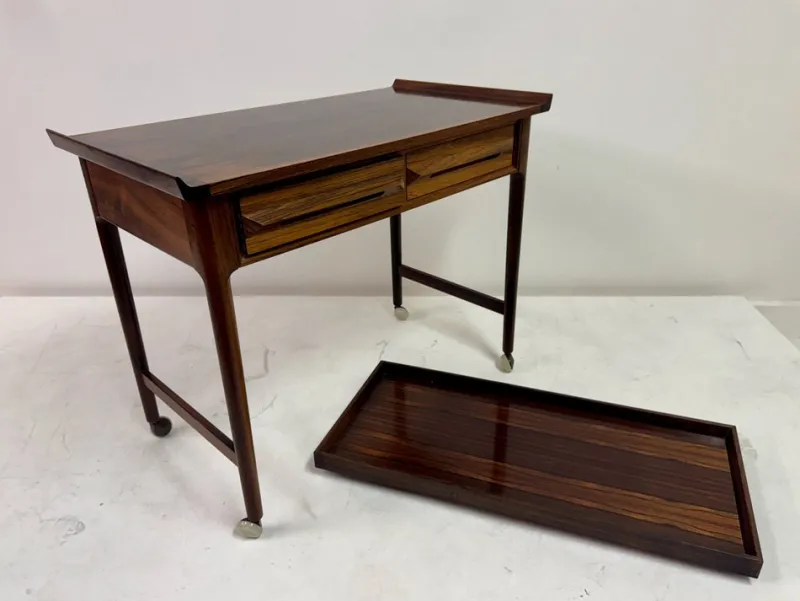 Outlet Pamono Rosewood Trolley by Torbjørn Afdal for Mellemstrands Møbelfabrik Bruksbo, 1960s