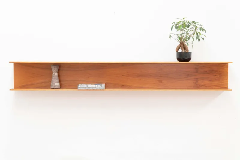 Pamono Rosewood Wall-Mounted Shelf> Shelves & Wall Units