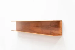 Pamono Rosewood Wall-Mounted Shelf> Shelves & Wall Units