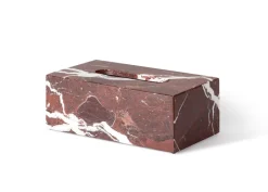 Sale Pamono Rosso Lepanto Marble Rectangular Tissue Box by Royal Bee Design