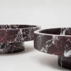 Pamono Rosso Levanto Marble Cyclo Bowl from Kiwano Concept><noscript><img width=