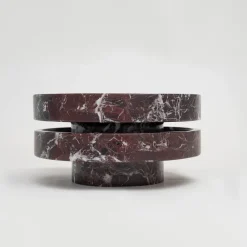 Pamono Rosso Levanto Marble Cyclo Bowl from Kiwano Concept><noscript><img width=