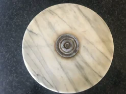 Pamono Rotating Marble Platter on a Bearing, 1960s