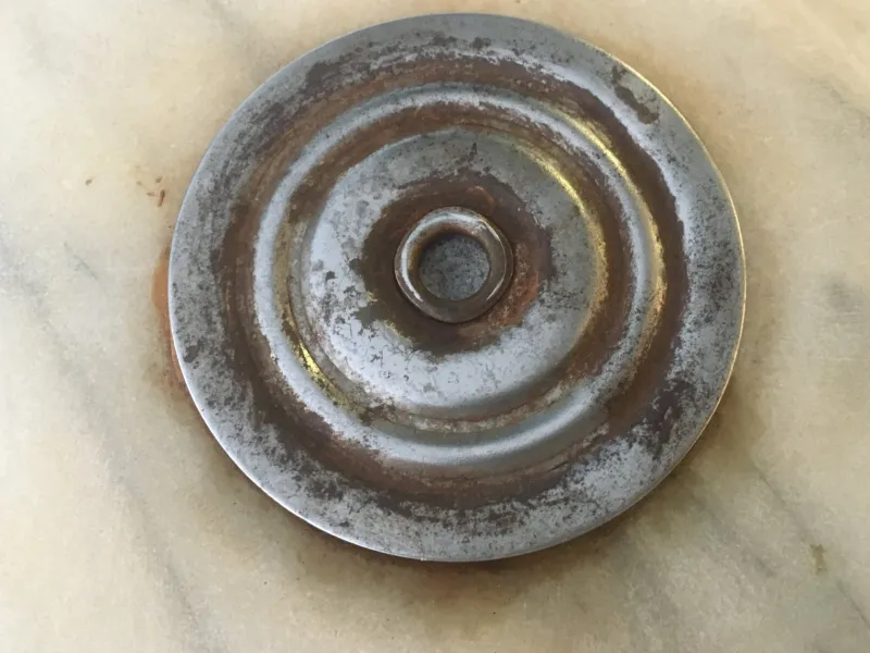 Pamono Rotating Marble Platter on a Bearing, 1960s