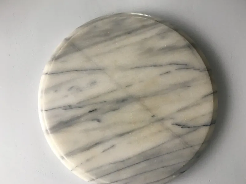 Pamono Rotating Marble Platter on a Bearing, 1960s