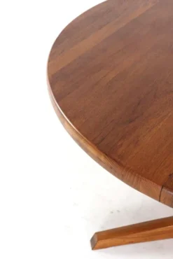Sale Pamono Round Extendable Jysted Dining Table from Gudme