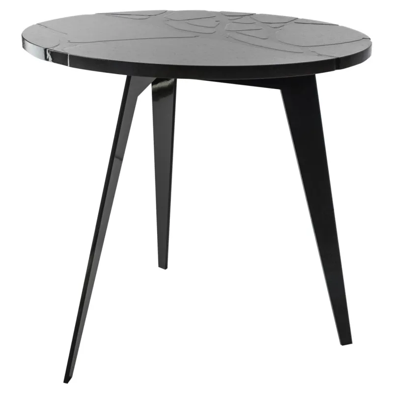 Pamono Round Filodifumo Outdoor Table in Lava Stone and Steel by Riccardo Scibetta & Sonia Giambrone for MYOP> Garden Tables