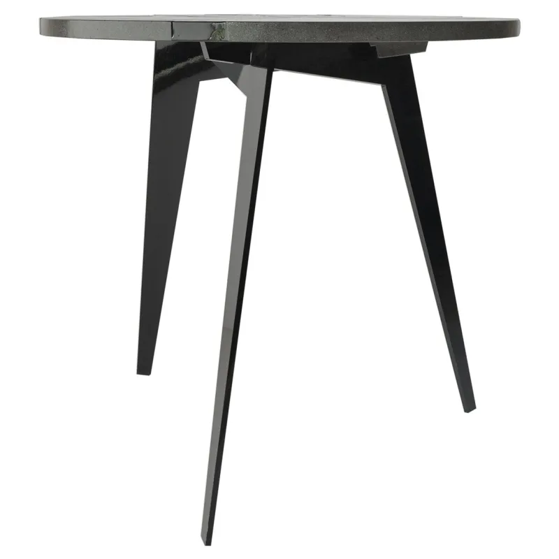 Pamono Round Filodifumo Outdoor Table in Lava Stone and Steel by Riccardo Scibetta & Sonia Giambrone for MYOP> Garden Tables