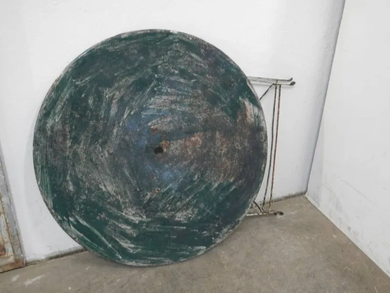 Pamono Round Garden Table, 1960s> Garden Tables