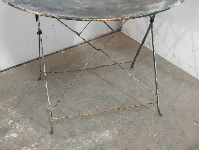 Pamono Round Garden Table, 1960s> Garden Tables