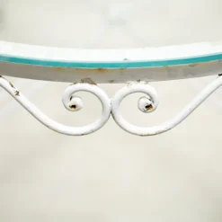 Discount Pamono Round Garden Table, 1950s