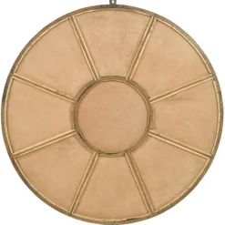 Pamono Round Industrial Metal Mirror><noscript><img width=