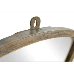 Pamono Round Industrial Metal Mirror><noscript><img width=