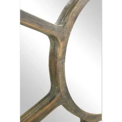 Pamono Round Industrial Metal Mirror><noscript><img width=