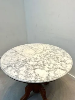 Best Pamono Round Marble Pedestal Table
