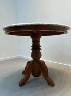 Best Pamono Round Marble Pedestal Table
