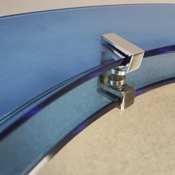 Pamono Round Mirror from Veca, 1960s><noscript><img width=