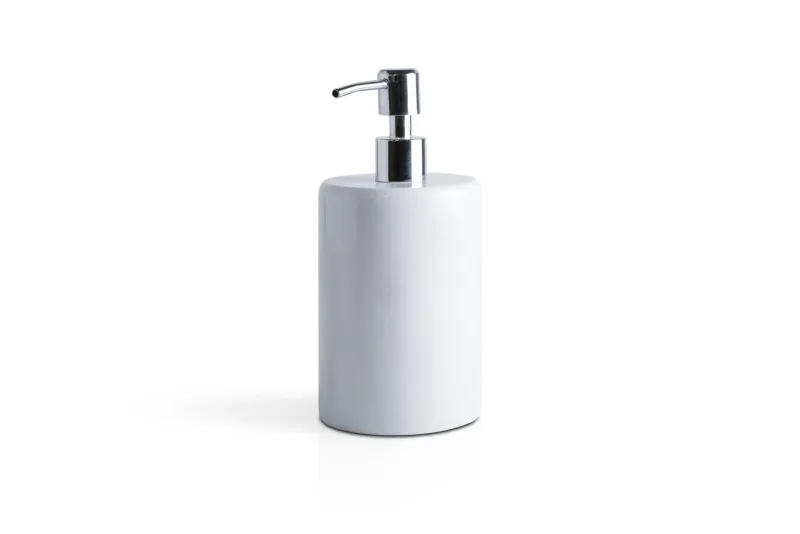 Pamono Rounded Set for Bathroom in White Carrara Marble, Set of 3> Decorative Objects