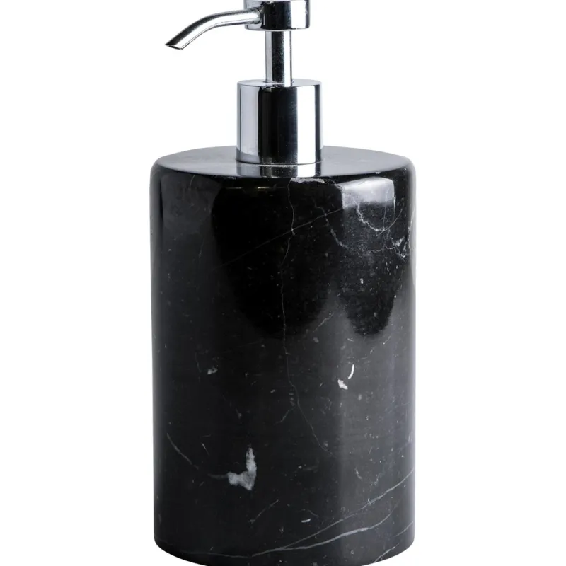 Online Pamono Rounded Soap Dispenser in Black Marquina Marble