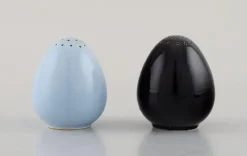 Pamono Royal Copenhagen / Aluminia Confetti Salt and Pepper Shakers and Butter Boards, Set of 6><noscript><img width=