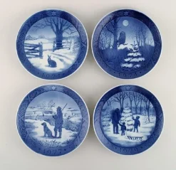 Pamono Royal Copenhagen Christmas Plates, 1960s, Set of 13><noscript><img width=