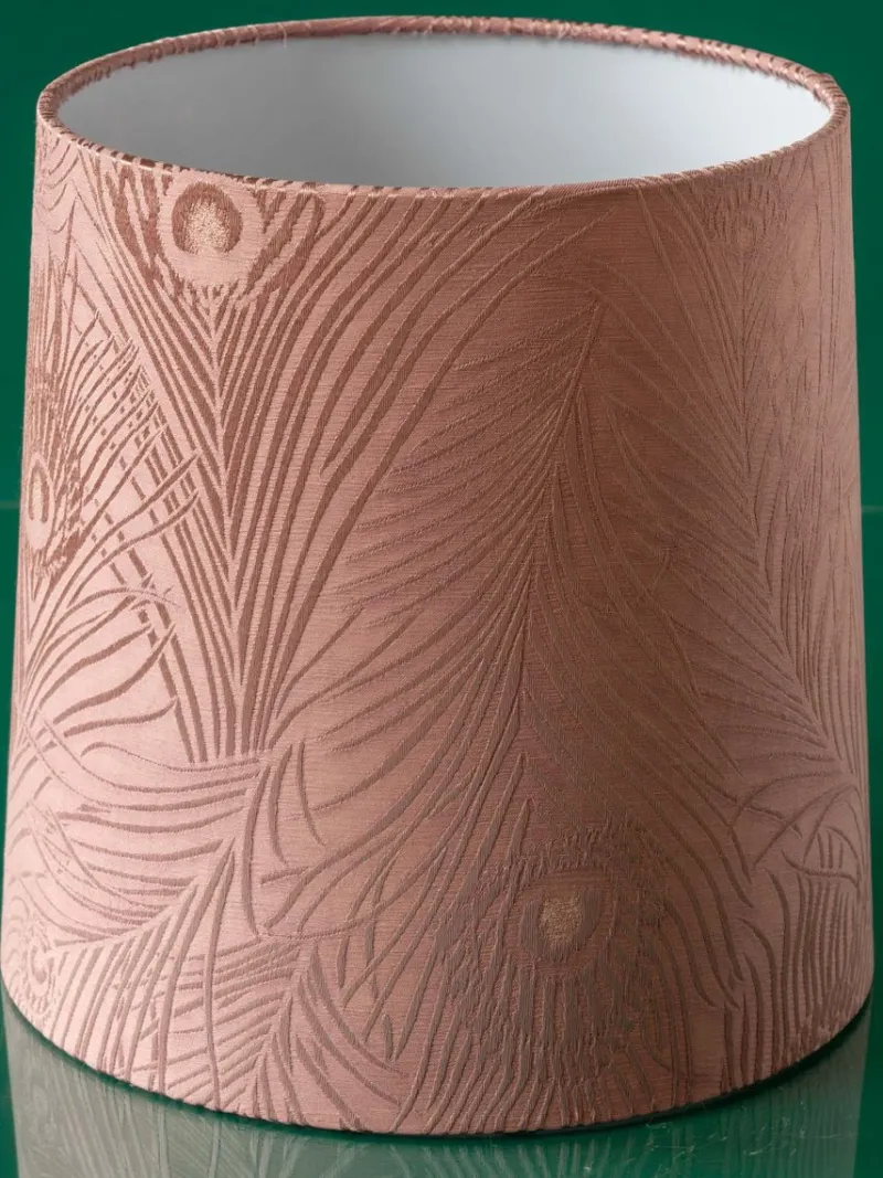 Pamono Royal Delft Green Delvert Table Lamp, New Liberty Pink Peacock Lampshade> Table Lamps