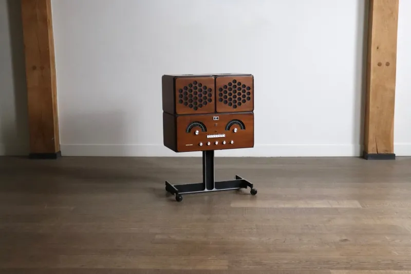 New Pamono RR126 Radio by Achille and Pier Giacomo Castiglioni for Brionvega, Italy, 1960s