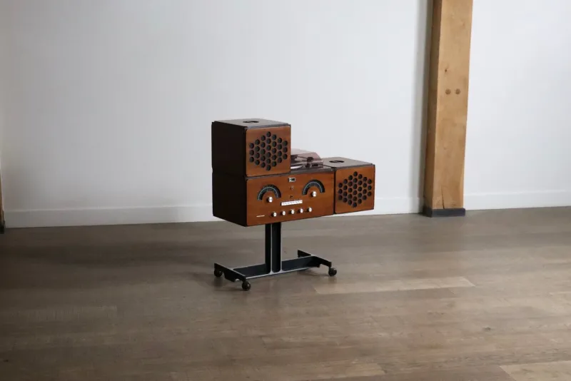 New Pamono RR126 Radio by Achille and Pier Giacomo Castiglioni for Brionvega, Italy, 1960s