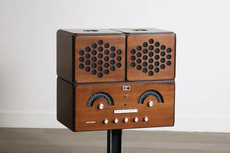 New Pamono RR126 Radio by Achille and Pier Giacomo Castiglioni for Brionvega, Italy, 1960s