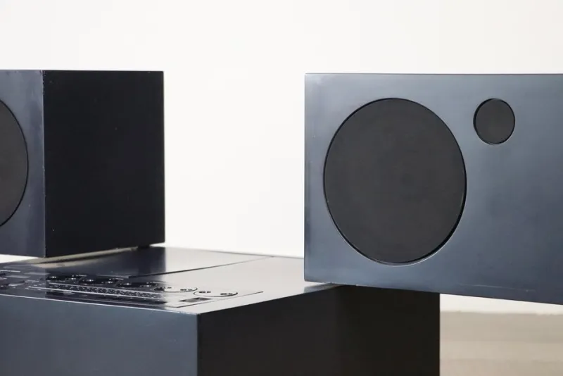 Pamono RR130 Totem Radio by Mario Bellini for Brionvega, 1970s> Electronics